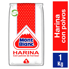 HARINA CON POLVO MONT BLANC 1 KG