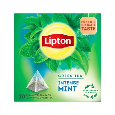 TE LIPTON GREEN INTENSE MINT 20 BLS