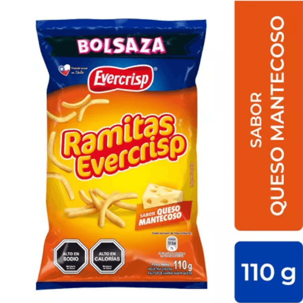 BOLSAZA RAMITAS QUESO 110G