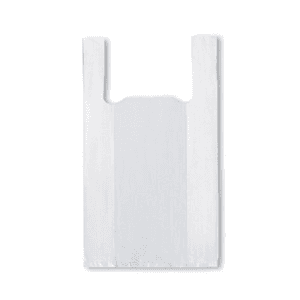 BOLSA CAMISETA 32X40 BLANCA 1X100 UN.