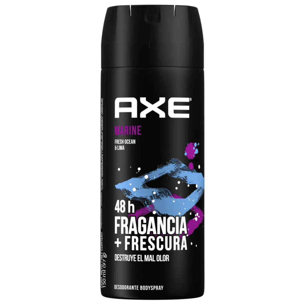 DESODORANTE SPRAY AXE MARINE 150ML