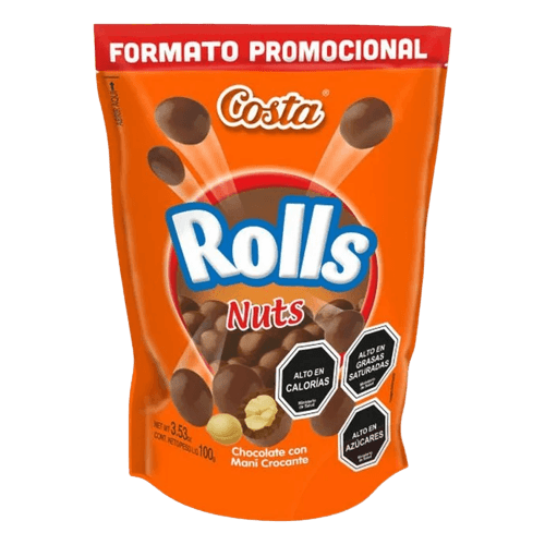 COSTA ROLLS NUTS 100GR