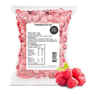 FRAMBUESA IQF SMART CHOICE  1KG