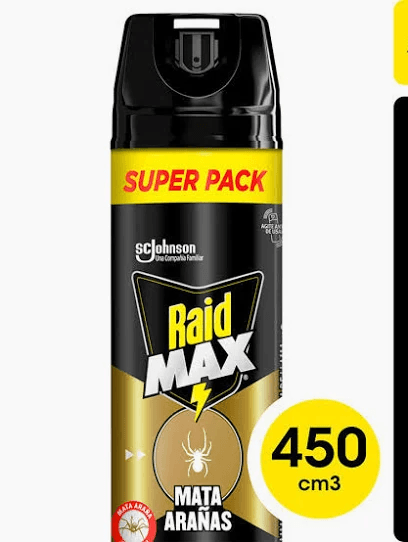 INSECT RAID MAX A/ARAÑAS 450CC