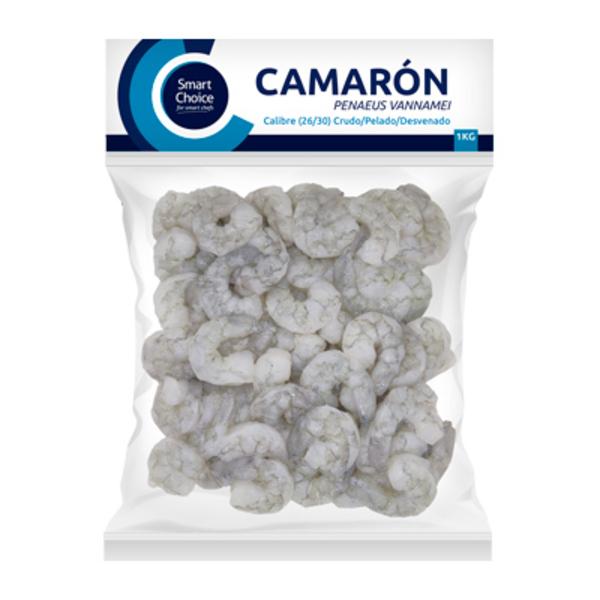 CAMARON EC CRUDO PELADO DESV SMART CHOICE 26/30 1 KG