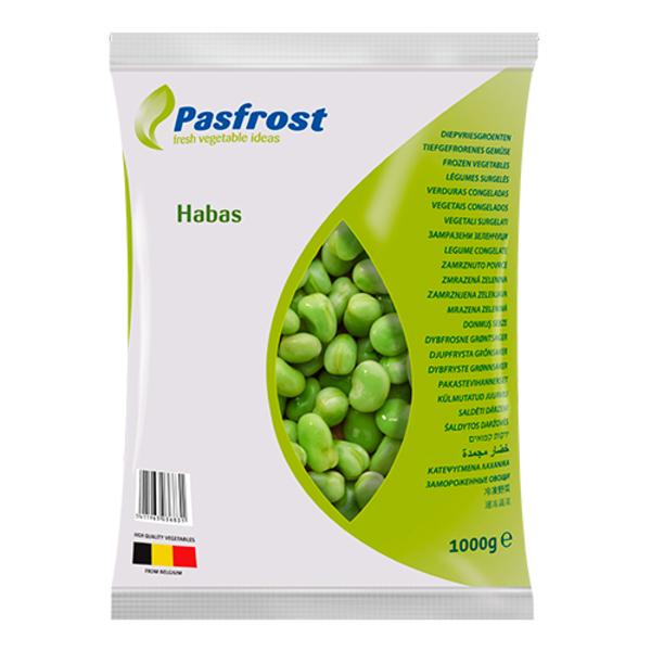 HABAS CONGELADAS IMP.  1 KG PASFROST