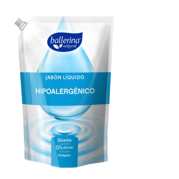 JABON LIQUIDO BALLERINA HIPOALERGENICO 750ML