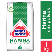 HARINA SIN POLVOS MONT BLANC 1 KG.