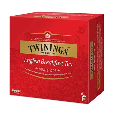 TE TWININGS ENGLISH BREAKFAST TEA 100 GR 1X50 UN